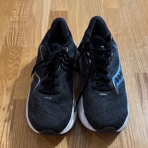 Saucony Men's Black and Blue Athletic Shoes